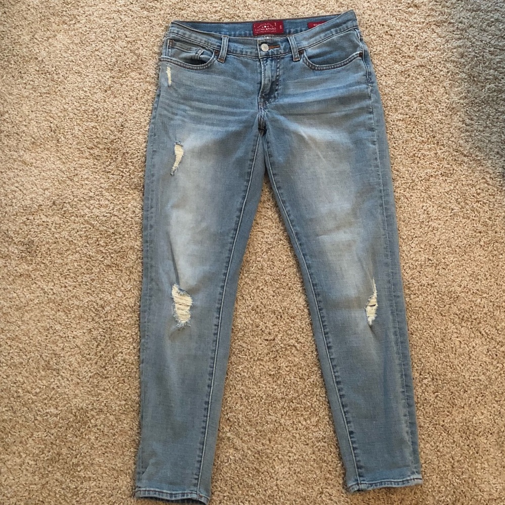Lucky Brand Sienna Cigarette jeans